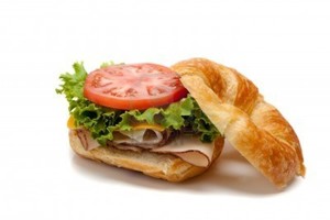 Croisant (cuernito) ó Panini o Chapata